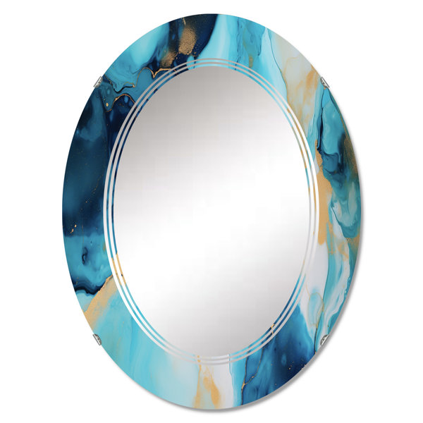 East Urban Home Kadoka Oval Wall Mirror Wayfair